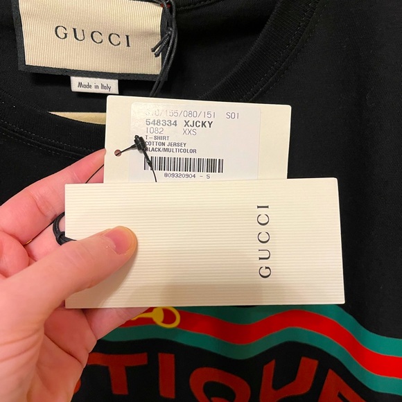 Authentic Gucci Clothing Tags Tag Gucci A D E V A Yangın Alarm